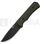 CIVIVI Jencks veitsi, OD Green G-10, Black Stonewash