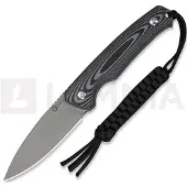 CIVIVI Altus Fixed, Gray/Black Layered G-10, Stonewash