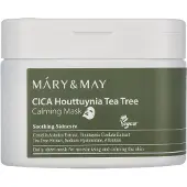 MARY & MAY , CICA Houttuynia Tee Tree Kylmä Kauneusmaski, 30 Lappia, 14,1 oz (400 g)