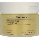 BIODANCE Vita Niacinamide Gel Toner Pads, 60 Pads