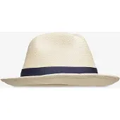 Wigéns Panama Trilby Hat - Blue - S