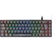 GAMIAC TKL69G, mekaaninen pelinäppäimistö, Kailh Blue, musta/harmaa