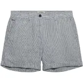 Superdry for woman. W7110496A Shorts Mid Rise Linen blue (30), Casual
