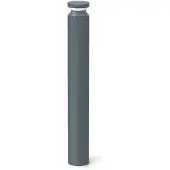 Ideal Lux Led pylväsvalaisin Boeing, Alumiini/harmaa/sinkki, Metalli