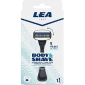 Lea Men Body & Shave 6 Blade Razor for Men