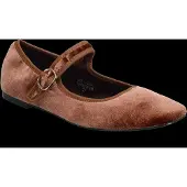 Bianco Bialilja Mary Jane Velvet - Brown - 40