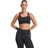 Adidas Optime Essentials Workout Zip-front Keskivahva Urheiluliivit