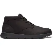 Timberland for man. TB0A6C7TEL31 Parker Street Leather Sneakers black (43.5), Flat, Laces, Casual