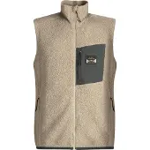 Lundhags Flok Wool MS Pile Vest, välikerros, beige