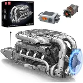 Mould King 10168 V8 -moottori – Moottorit -sarja