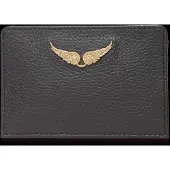 Zadig & Voltaire Zv Pass Grained Leather - Black - ONE SIZE