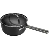 Zwilling Milano-kattila lasikannella 18 cm, musta