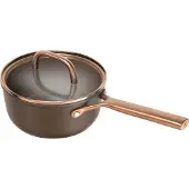 Zwilling Milano kattila lasikannella 18 cm, ruskea