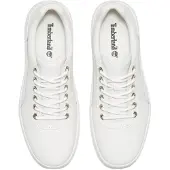 Timberland for man. TB0A6GBHEM21 White Maple Grove Leather Sneakers (44), Flat, Laces, Casual