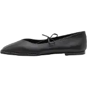 ALOHAS Leather Ballet Flats - Black - 40