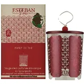 Esteban Esprit de Thé tuoksukynttilä 180g keraamisella korkilla