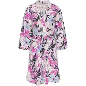 LASCANA Kimono vaaleansininen / roosa / musta