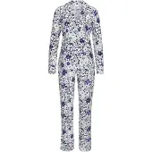 s.Oliver Pyjama pastellinsininen / valkoinen