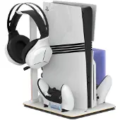 IMP Tech DLX+ LED Multi Function Charger Tower PS5 standard / Digital - White (5)
