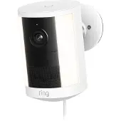Ring Spotlight Cam Pro Plug-In 2K -valvontakamera, valkoinen