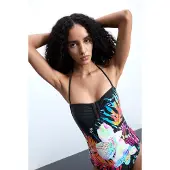 Desigual Swim_Daikiri One Piece - Black - S