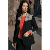 Desigual Bleiseri sininen denim / musta