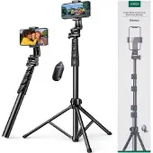 UGREEN selfie stick with stand and remote control LP680 1.8m (black)