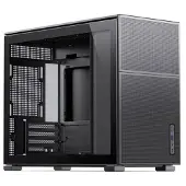 Jonsbo D31 MESH -micro-ATX-kotelo ikkunalla, musta