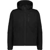 CMP Jacket Zip Hood Softshell Softshelltakki Miehet koko 60 väri musta