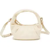 Les Visionnaires Greta Mini Essential Käsilaukku Nahka 23 cm Beige