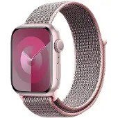Crong Nylon - Sport Band Apple Watchille 38/40/41/42 mm (Vaaleanpunainen)