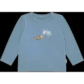 Minymo T-Shirt Ls - Blue - 74