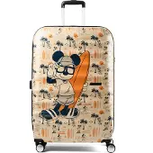 American Tourister Wavebreaker Disney 4-pyöräinen vetolaukku 77 cm Beige