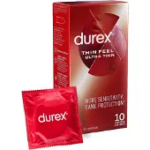Durex Thin Feel Ultra Ohuet Kondomit 10 kpl - Clear