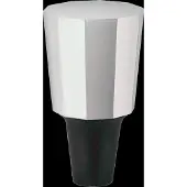 Alessi Wine Stopper In Chrome-Plated Zamak And Silicone - Silver - D3.5CM