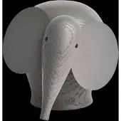Woud Nunu Elephant (Medium) - Grey - ONE SIZE