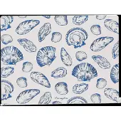 Lexington Home Laminated Double-Sided Placemat (Set Of 2) - White - 30X40CM
