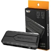 Darkflash RC2 PWM ARGB SATA -tuuletinohjain, harmaa