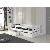 ADRK Furniture Bemma-lastensänky, 205 x 97 x 63 cm, mänty