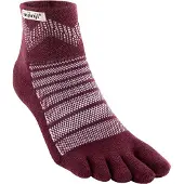 Injinji Outdoor Midweight Mini-Crew Wool Garnet Retkeilysukat L (44.5-47)