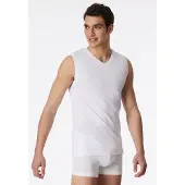 Schiesser Tank Top - White - M