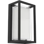 Eglo Genovese 10W LED CCT 1050lm IP65 musta/valkoinen ulkoseinävalaisin