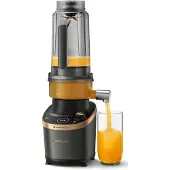 Philips Flip&Juice HR3770/10 Tehosekoitin mehulingolla, Pöydällä pidettävä tehosekoitin, 2 L, Syke-toiminto, Jäänmurskaus, 1 m, 1500 W