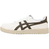 Asics unisex. 1203A615 White Japan S Leather Sneakers (38), Flat, Laces, Casual