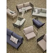Bloomingville Pavone Sofabord, Sort, Fibercement