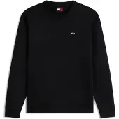 Tommy Hilfiger Tjm Reg S Flag Crew - Black - XXL