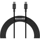 Baseus Superior Series USB-C / USB-C Kaapeli - 100W, 2m - Musta