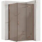 REA Hugo Suihkukaappi 100x80 Copper Brush