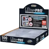 Ultra pro Turvallinen Platinasivu Toploader-albumin Sivuille Korteille