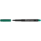 Faber-Castell Multimark, Vihreä, Musta, Vihreä, Muovi, Hienojakoinen, 1 kpl (151363)